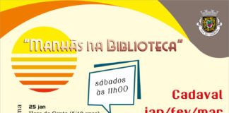 Manhãs com actividades na Biblioteca do Cadaval