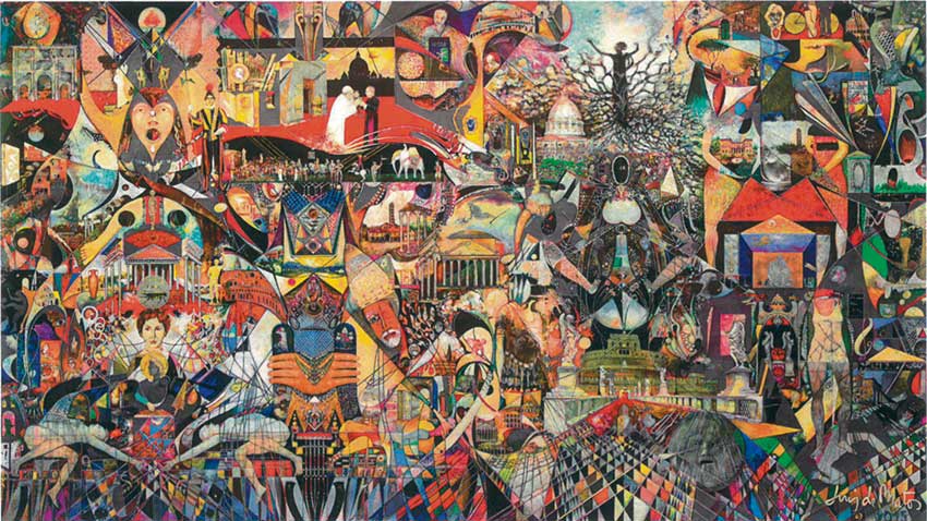 Escultor Luís de Matos cria obras sobre Roma em A-dos-Francos