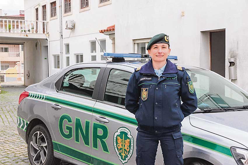Sandra Batista comanda o posto territorial do Bombarral da GNR