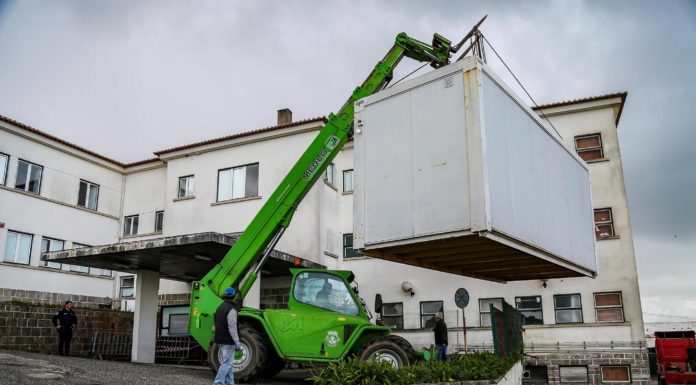 Coronavírus: Nazaré recebe área de avaliação e tratamento de doentes