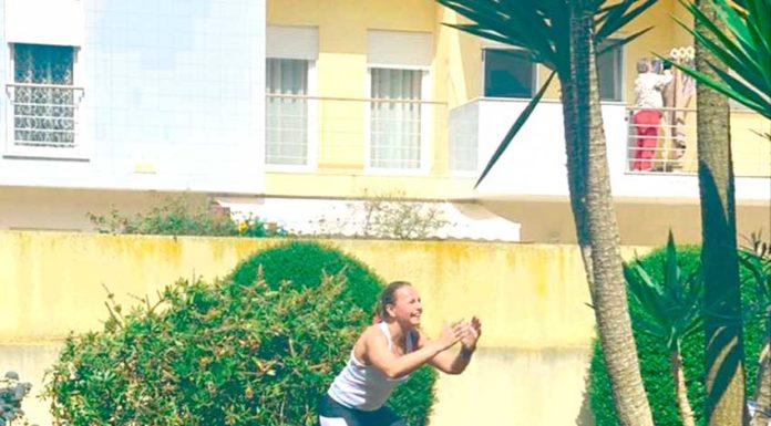 Professores mantêm práticas desportivas a partir de casa… e até do quintal