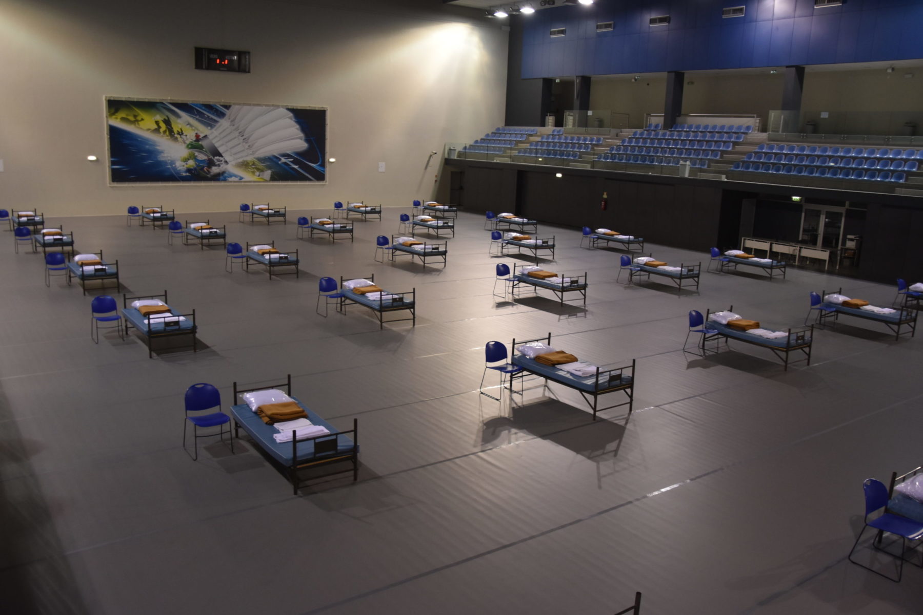 Coronavírus: Caldas dispõe de dois hospitais de campanha com capacidade para 60 camas