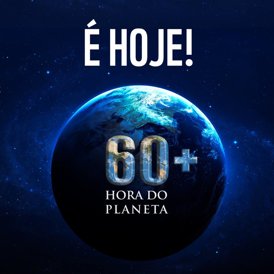 Hora do Planeta assinalada hoje em todo o mundo no digital
