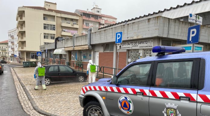 Coronavírus: Municípios do Oeste unidos na desinfecção das ruas e espaços públicos