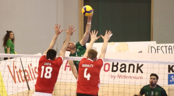 Voleibol: Sp. Caldas em bom plano contra o Benfica