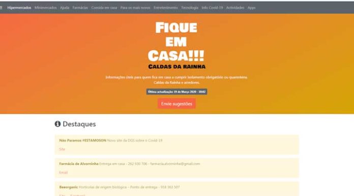 Plataforma online criada para esclarecer caldenses