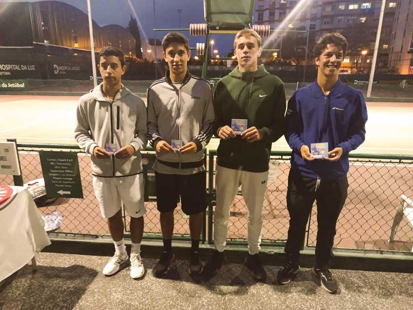 Pedro Libório e Martinho Gonçalves dominam torneio