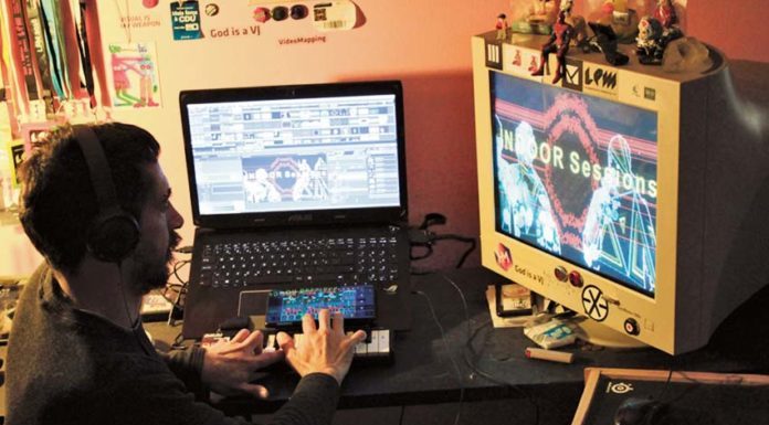 VJ assinala 25 de Abril com projecções perto da linha do comboio