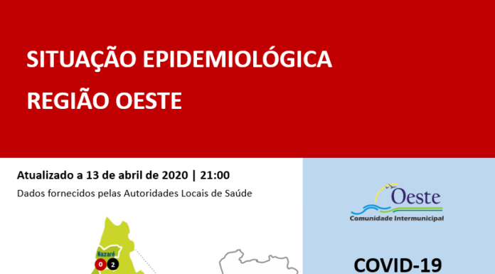 Oeste tem 98 casos activos de infecção