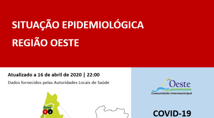 Oeste tem 100 casos activos de infecção