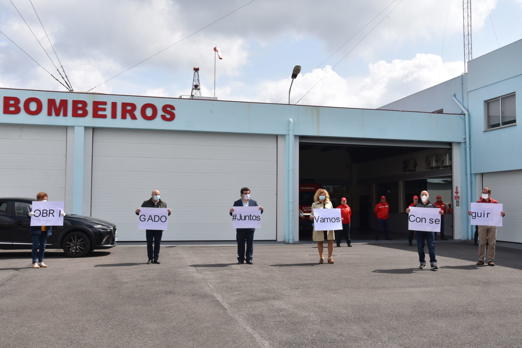 Coronavírus: Homenagem aos profissionais de saúde e segurança em Dia da Liberdade