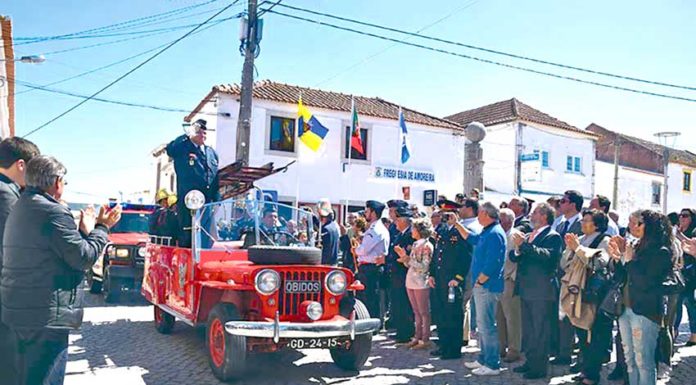 Bombeiros de Óbidos celebram 93 anos e ultrapassam fasquia dos 100 operacionais