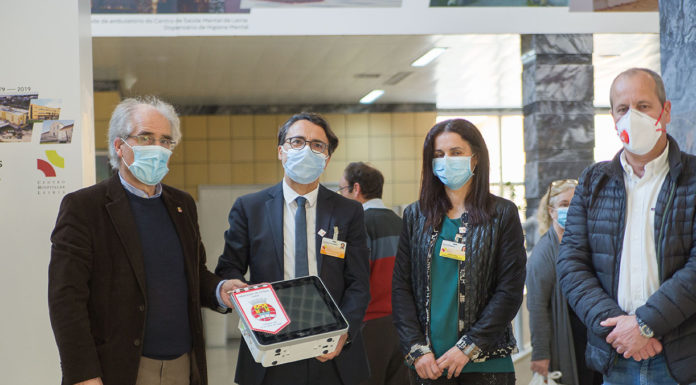 AF Leiria entrega monitores ao CHO e CHL