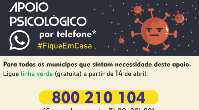 Cadaval cria linha de apoio psicológico por telefone