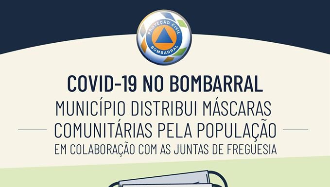 Câmara e Juntas do Bombarral distribuem máscaras pela população