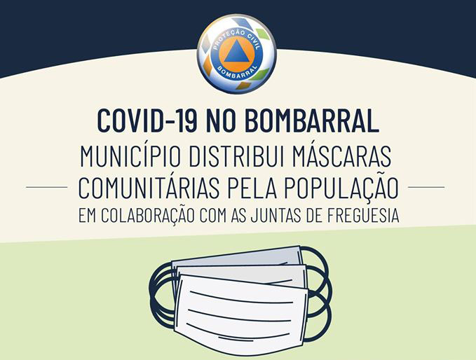 Câmara e Juntas do Bombarral distribuem máscaras pela população