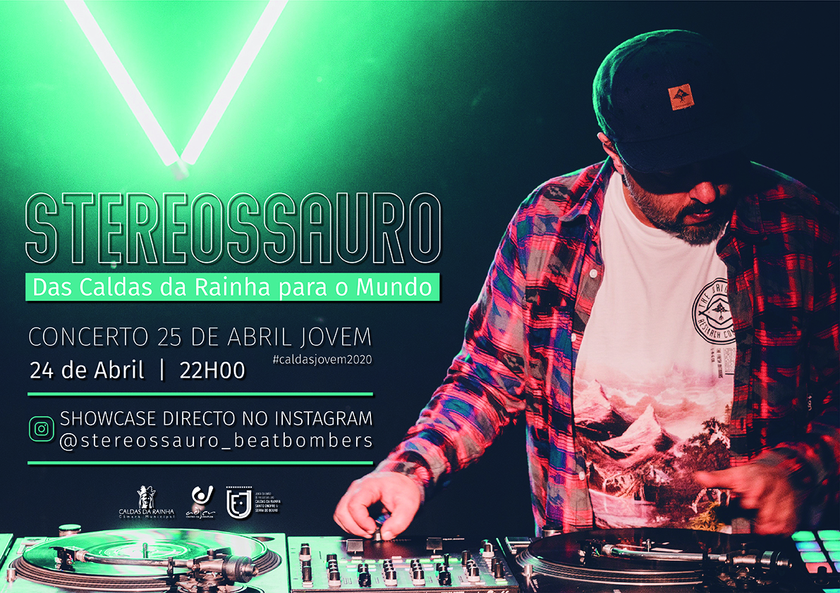 Sterossauro celebra Abril hoje a partir da sua casa nas Caldas