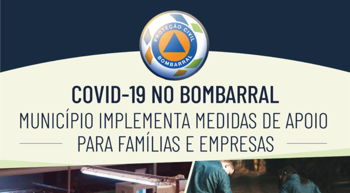 Coronavírus: Câmara do Bombarral implementa medidas de apoio às famílias e empresas