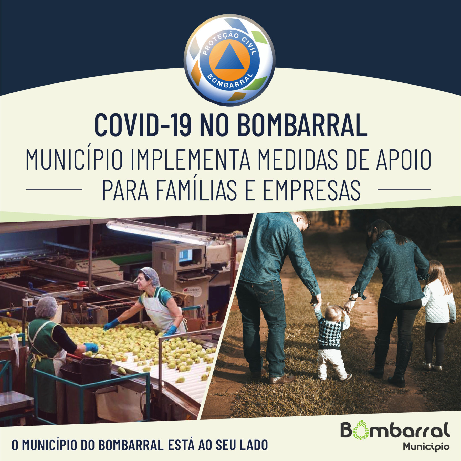 Coronavírus: Câmara do Bombarral implementa medidas de apoio às famílias e empresas