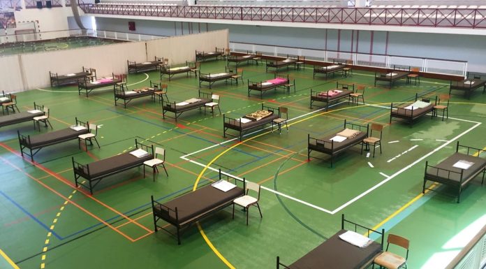 Pavilhão do Bombarral preparado para infraestrutura de apoio