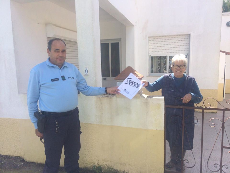 “Sebenta da quarentena” distribuída aos idosos das Caldas