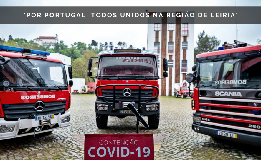 IPLeiria e empresas oferecem 4000 viseiras a bombeiros, forças policiais e profissionais de saúde