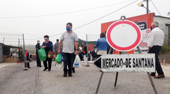 Mercado de Santana reabre com fortes medidas de segurança
