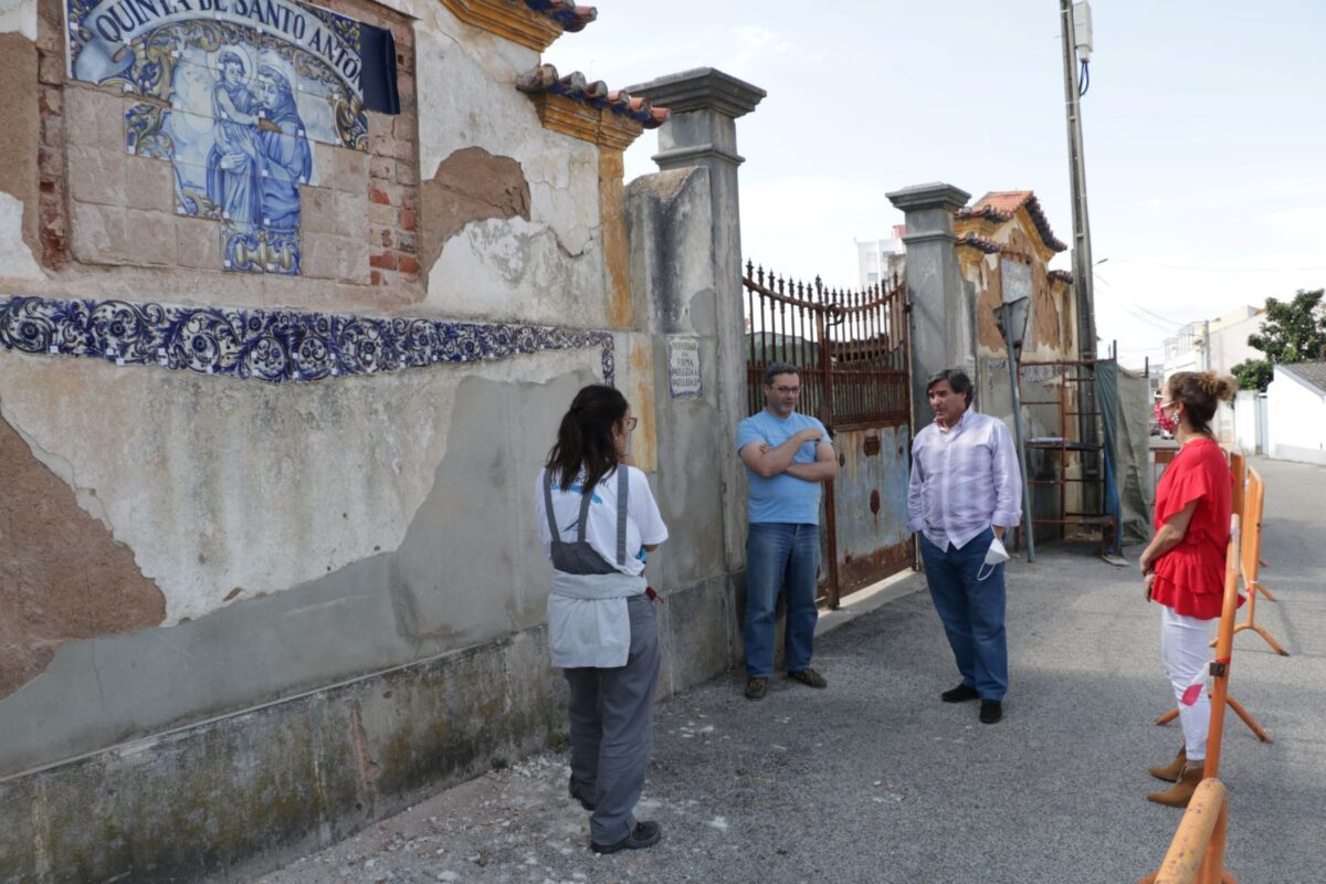 Azulejos da Qta. Santo António (Bombarral) vão para espaço museológico