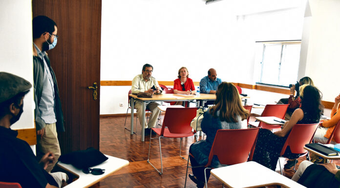 Eurodeputados do PCP visitaram distrito para 20 reuniões de trabalho em dois dias