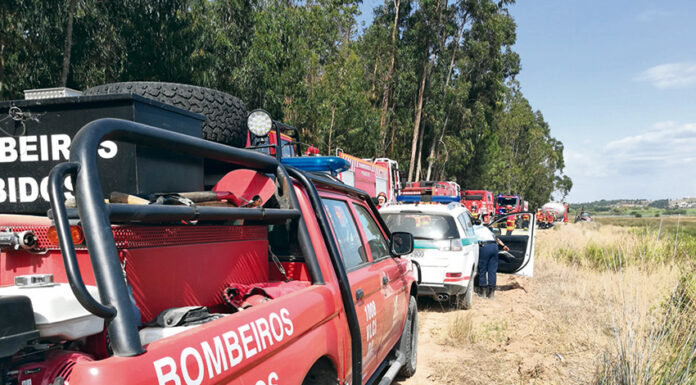 Bombeiros controlaram focos de incêndio nas Caldas e em Óbidos