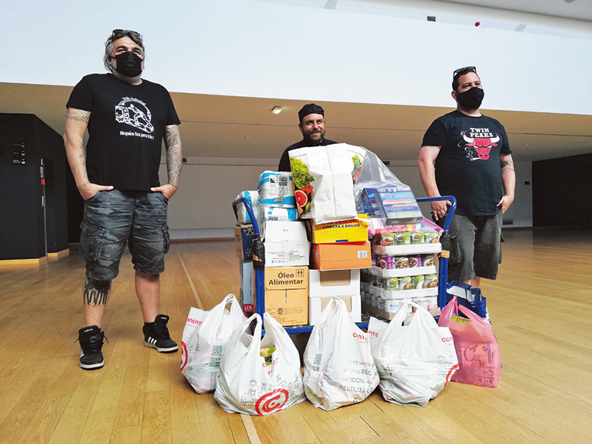 População das Caldas prestou apoio à  União Audiovisual