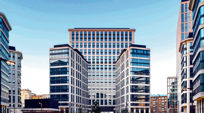 Solancis concluiu mais um edifício no complexo do estádio do Dínamo de Moscovo