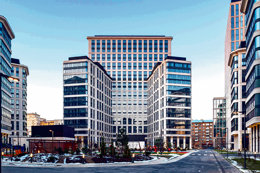 Solancis concluiu mais um edifício no complexo do estádio do Dínamo de Moscovo