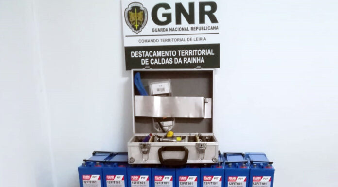 Detido em flagrante delito por furto em Alcobaça