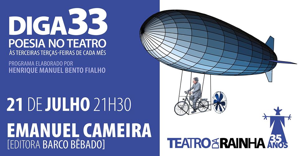 Emanuel Cameira é o próximo convidado do Diga 33