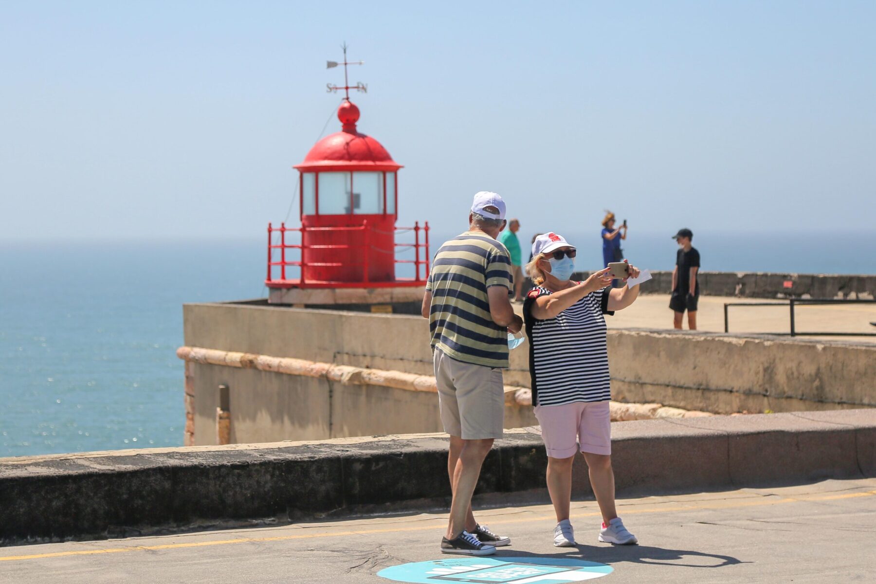 Nazaré identifica os melhores locais para selfies
