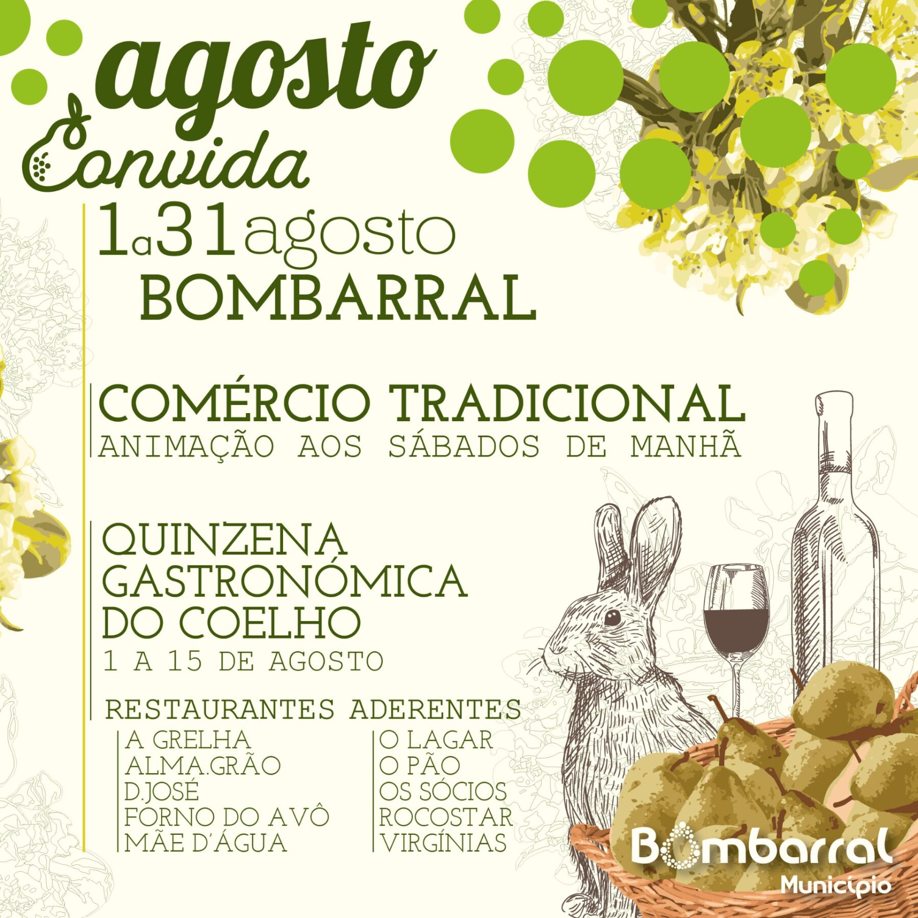 “Agosto Convida” à animação no Bombarral