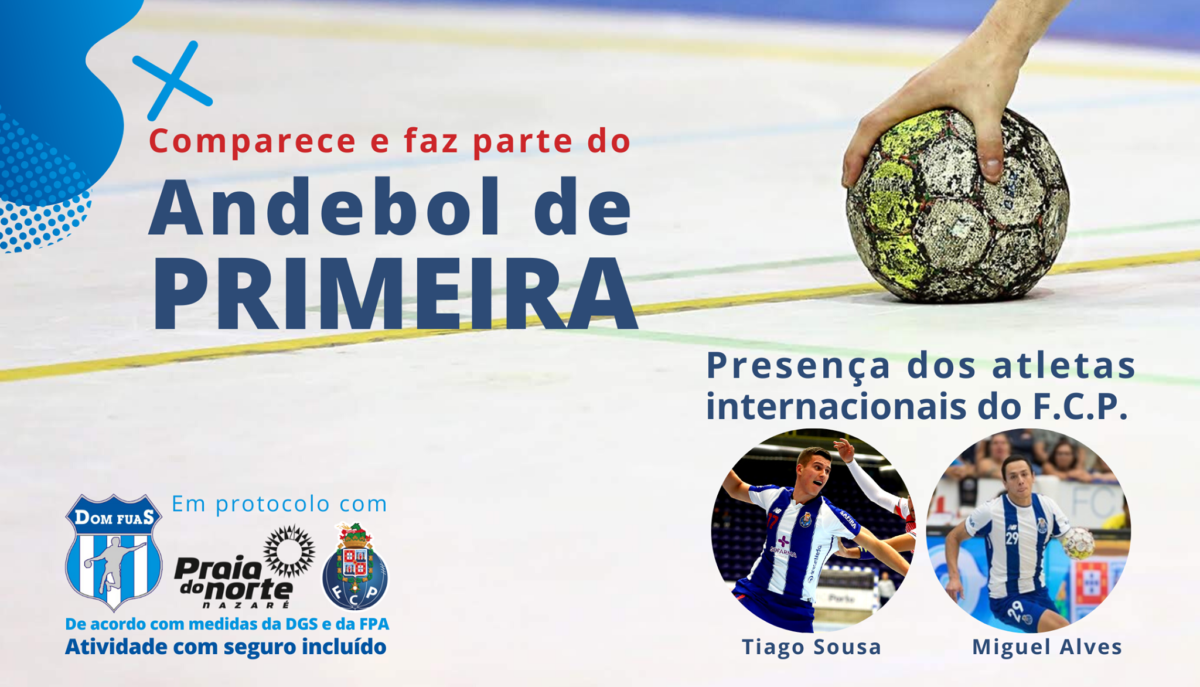 Andebol: Dom Fuas faz treinos de captação na Nazaré