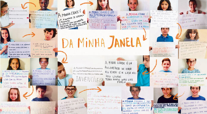 Meninos confinados da Escola Básica do Avenal “abrem janela” para o mundo