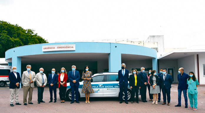 Caixa de Crédito Agrícola oferece viatura ao serviço domiciliário do CHO