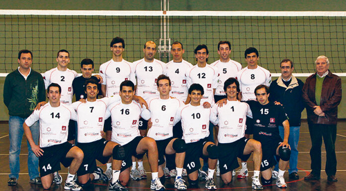 Equipa de 2008/09 foi determinante na escalada do Sporting das Caldas no voleibol