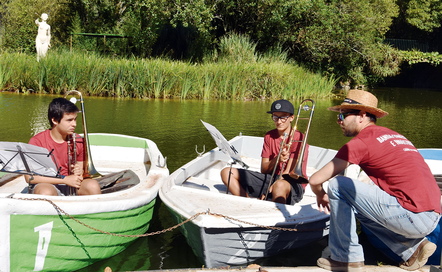 Banda Comércio e Indústria usou Parque para gravar vídeo