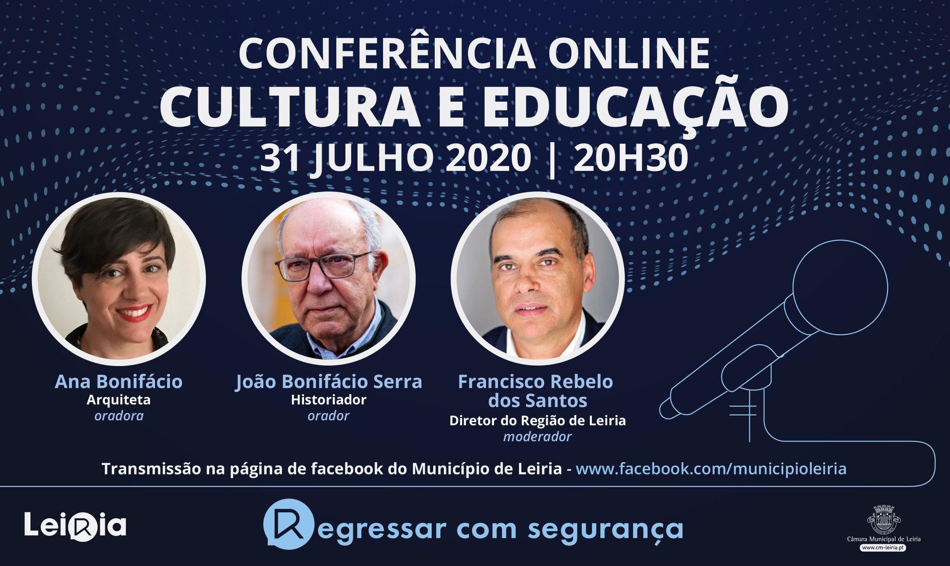 João Bonifácio Serra discute cultura e educação em Leiria