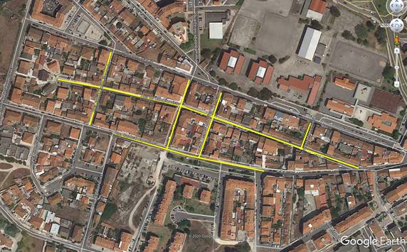 Obras de pavimentação condicionam trânsito e estacionamento nas Caldas