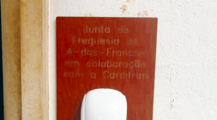 Empresa instala dispensadores na freguesia de A-dos-Francos