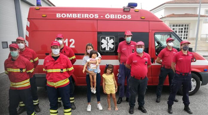 Bombeiros de Óbidos recolheram 22 toneladas de tampas para ajudar criança