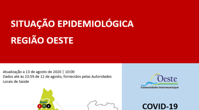 Oeste regista 32º óbito associado a covid-19