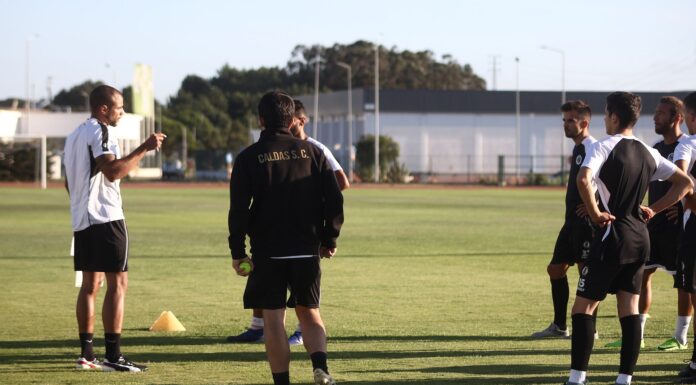 Pandemia obriga a reorganizar todo o processo de treino do Caldas