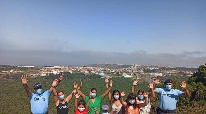 GNR das Caldas acompanha crianças em visita ao Monte de São Brás