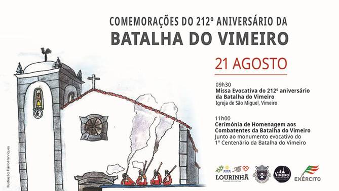 Lourinhã assinala 212 anos da Batalha do Vimeiro
